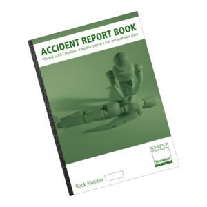 Accident Record Book to buy from Cleaning Supplies 2U