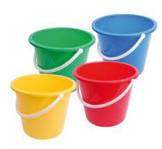 Coloured Bucket to buy from Cleaning Supplies 2U