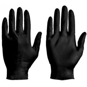 Intco Thick Black Nitrile Gloves